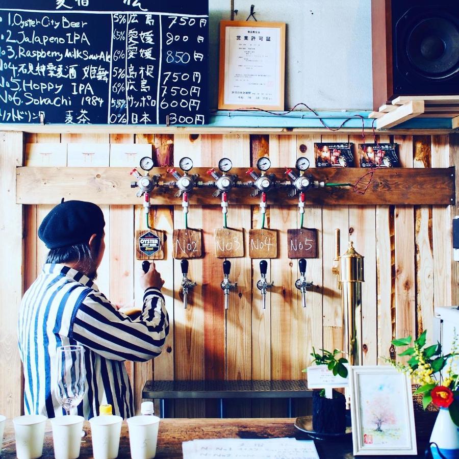 Bakushuku Den Guest House Brew Matsuyama  Eksteriør bilde